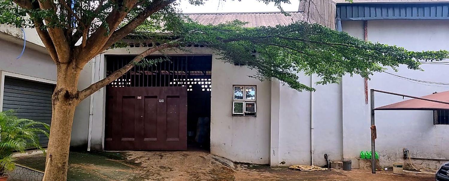 Entrance to the Mimshak Pak Investments Ltd. packaging facility in Asaba, Delta State