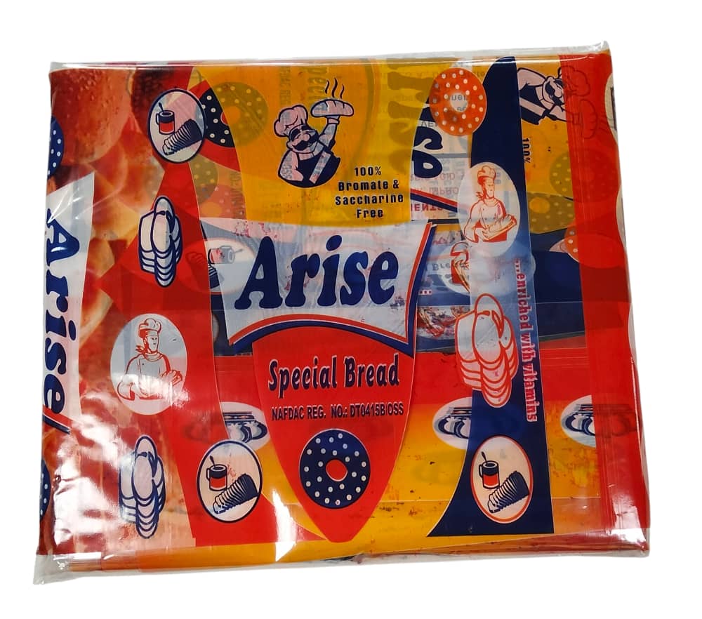 Printed nylon bread packaging by Mimshak Integrated Packages