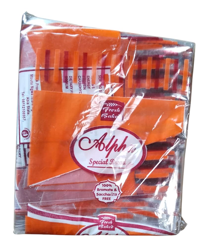 Printed nylon food packaging produced in Nigeria